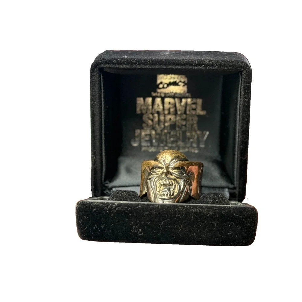 Vtg JAP Inc Marvel Wolverine 925. S. Ring 471/500 Tatsunori Nanzaka W/Box Papers